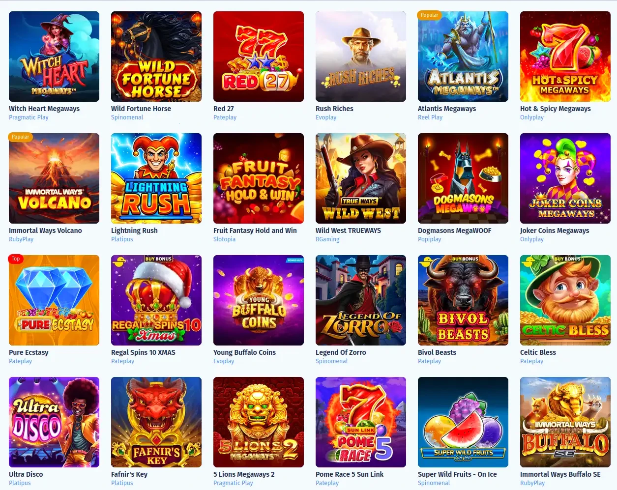 Candyspinz Login-Bereich auf Desktop und Mobile