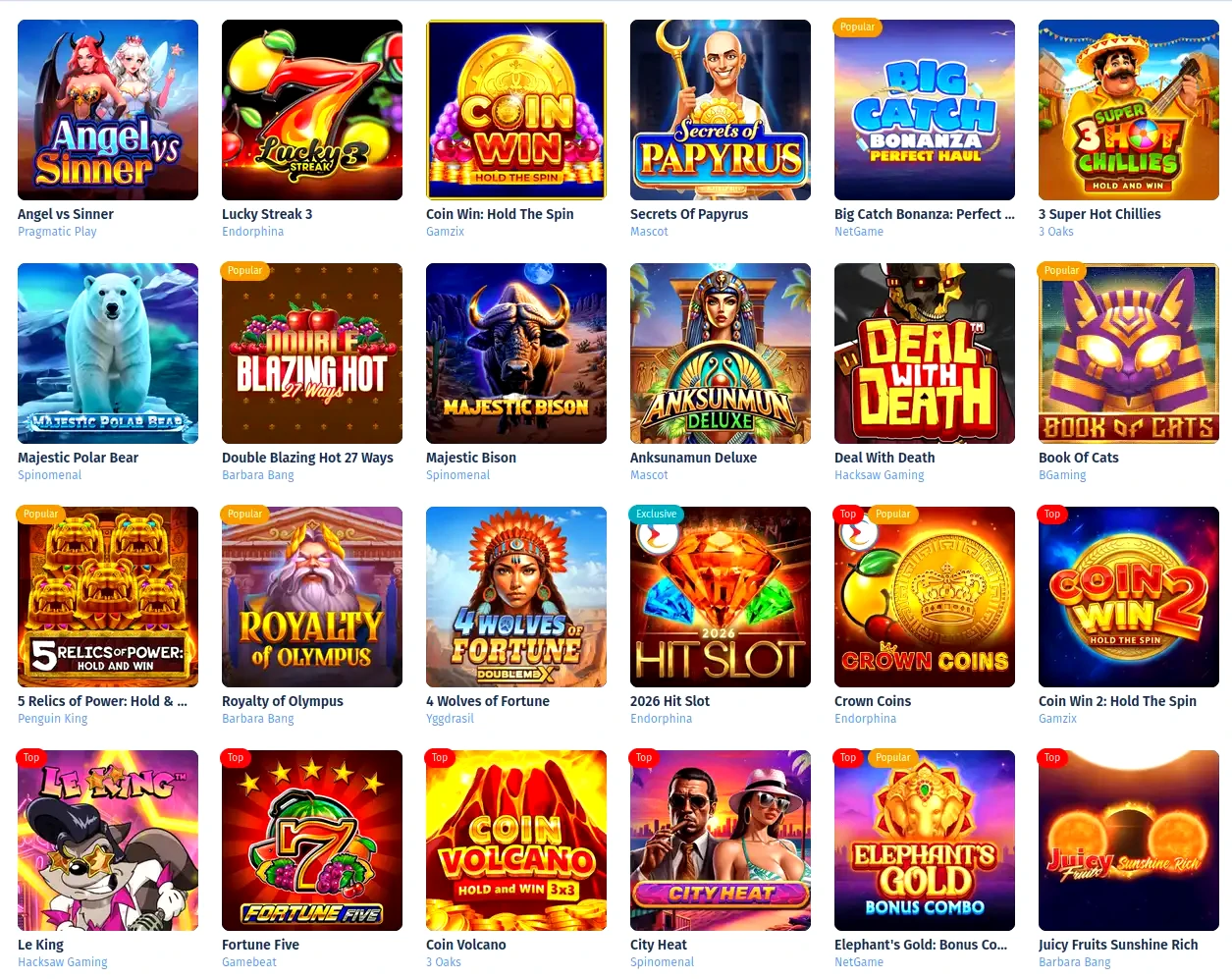 Candyspinz Casino Registrierung und Bonusübersicht